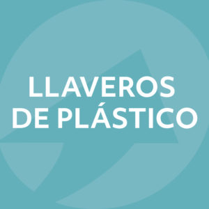 Llaveros de plástico