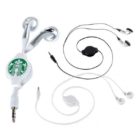 audifonos alambricos enrollables con polea