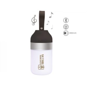 bocina bluetooth y lampara resistente al agua