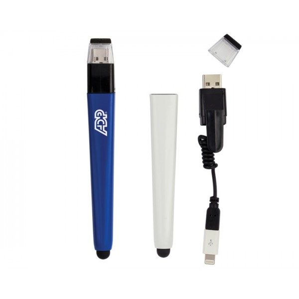 cargador tipo pluma 3 en 1 micro usb