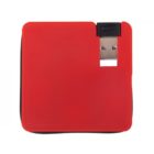 multi conector con 4 entradas USB con cable extensor.