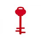 soporte para celular en forma de llave